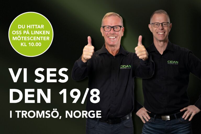 Tromsö 19 augusti: Fokusdag med CIDAN om smartare plåtbearbetning